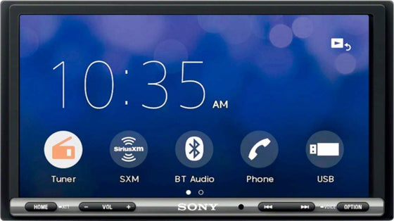 Sony - 7" Android Auto/Apple CarPlay Bluetooth in-Dash Digital Media Receiver (Renewed)