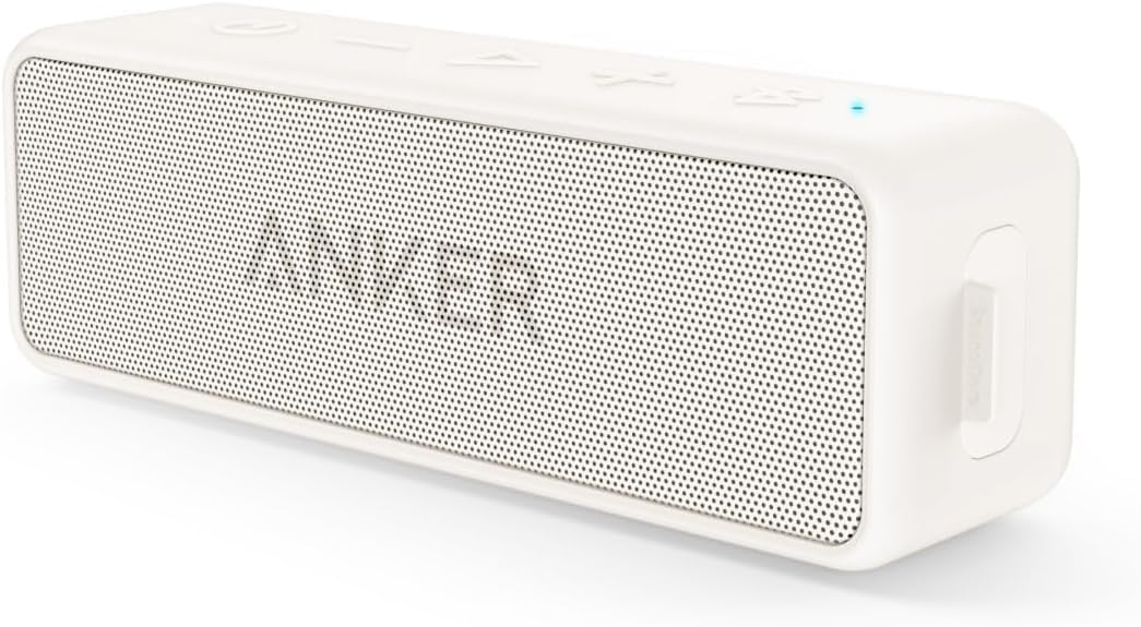 Soundcore Anker 2 Portable Bluetooth Speaker with Stereo Sound, Bluetooth 5, Bassup, IPX7 Waterproof, 24-Hour Playtime, Wireless, Speaker for Home, Outdoors, Travel ASIN B0DK1MQ4GP Amazon original image 1