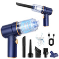 KMM Handheld Car Vacuum Cleaner, 9000Pa Vacuum Cleaner and Air Duster, 120W High Power Hand Held Vacuum with LED Light and Multi-Nozzles for Car, Home, Office, Pet ASIN B0BYD5XB67 Amazon original image 1