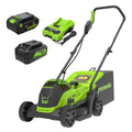 Greenworks 24V 13" Brushless (Push) Cordless Lawn Mower, 4.0Ah Battery, Charger + Bonus 4.0Ah Battery ASIN B0H1K8FRHH high ticket Amazon original image 1