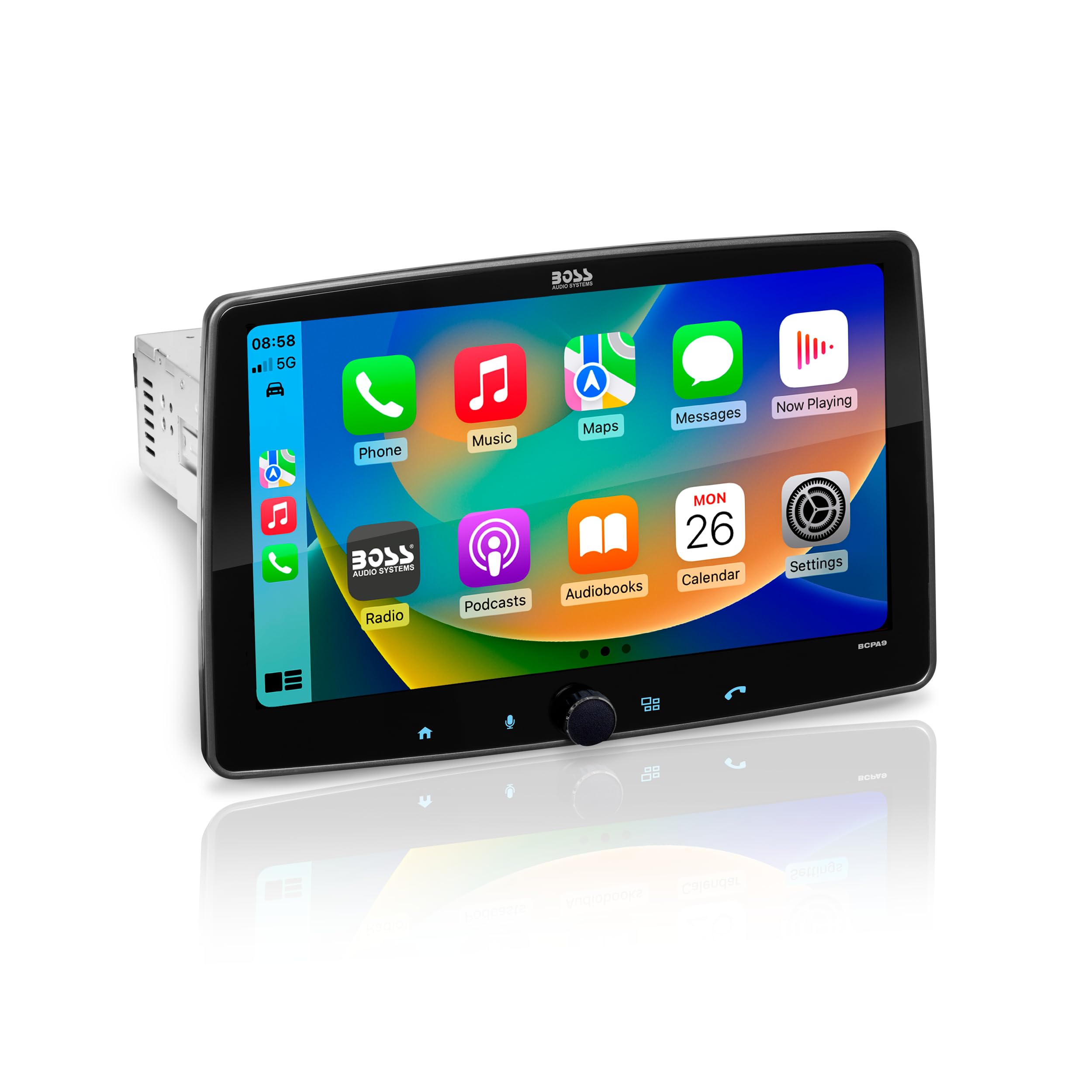 BOSS Audio Systems BCPA9 Single DIN Car Stereo Wireless Apple CarPlay, Android Auto, 9 Inch Touchscreen, Bluetooth, AM/FM Radio Receiver ASIN B08TQMPH84 high ticket Amazon original image 1