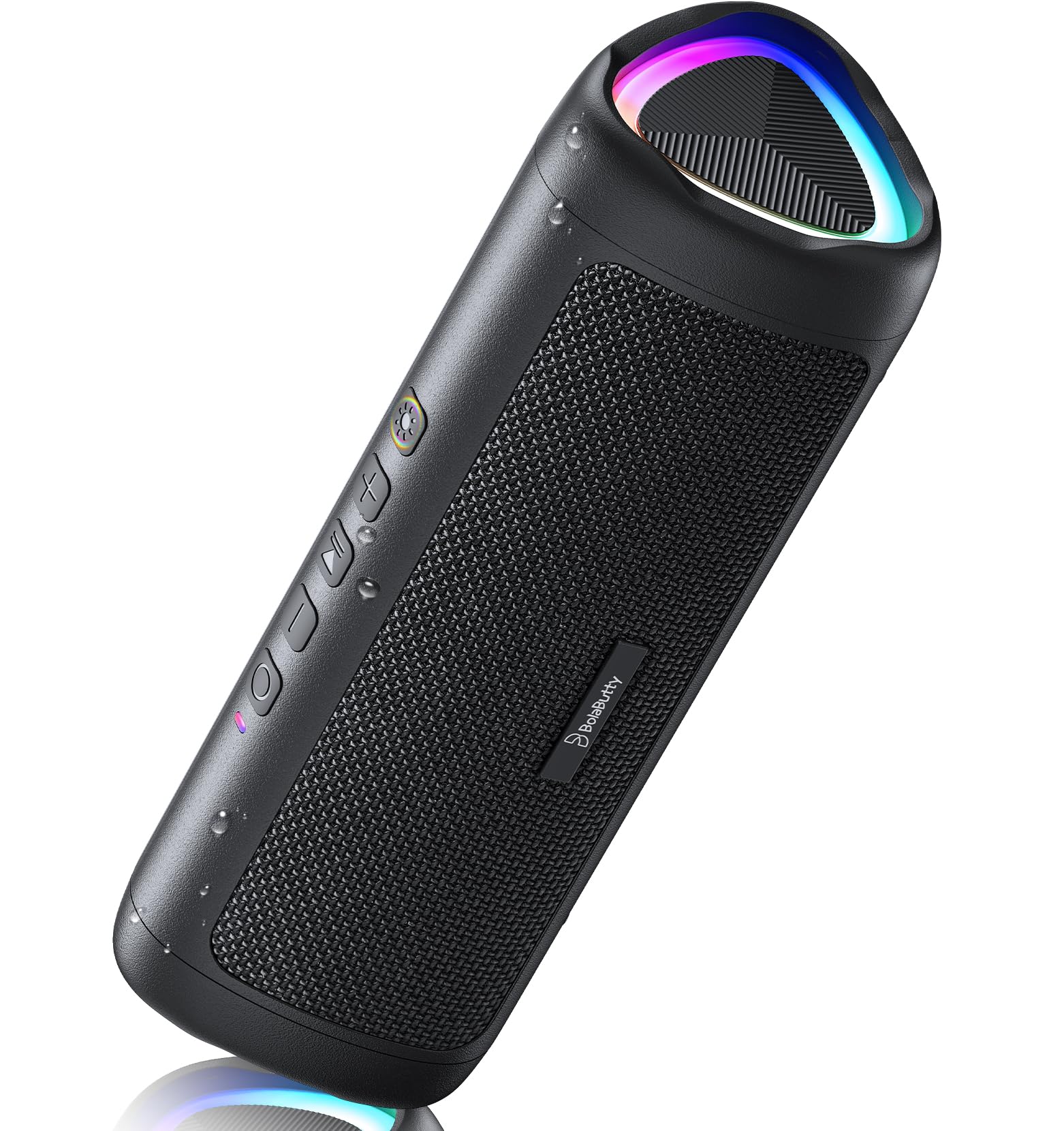 Bluetooth Speaker, 20W HD Sound, Portable Wireless, IPX5 Waterproof, Up to 24H Playtime, TWS, for Home/Party/Outdoor/Camping/Beach Essentials, Birthday Gift for Fathers Day Men Dad Husband (Black) ASIN B0BRKPVZB4 Amazon original image 1