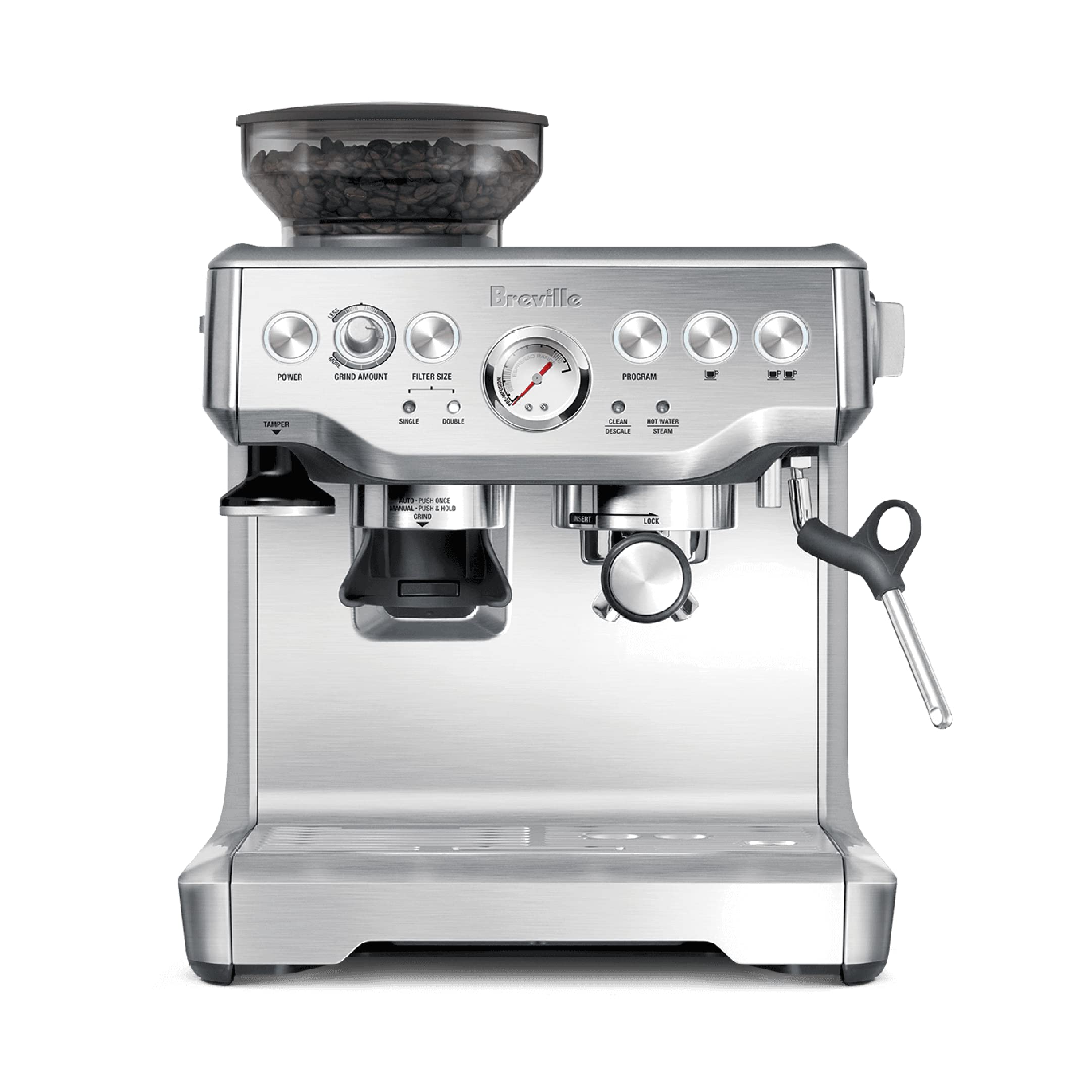 Breville Barista Express Espresso Machine BES870XL, Brushed Stainless Steel ASIN B00CH9QWOU high ticket Amazon original image 1