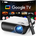 Official Licensed Google TV Smart Projector, HAPPRUN 4K UHD Home Theater with Dolby Sound, Wi-Fi & Bluetooth, Built-in Streaming Apps, Compatible with Games Consoles & Smartphone, Indoor & Outdoor Use ASIN B0DJXRGJ66 high ticket Amazon original image 1