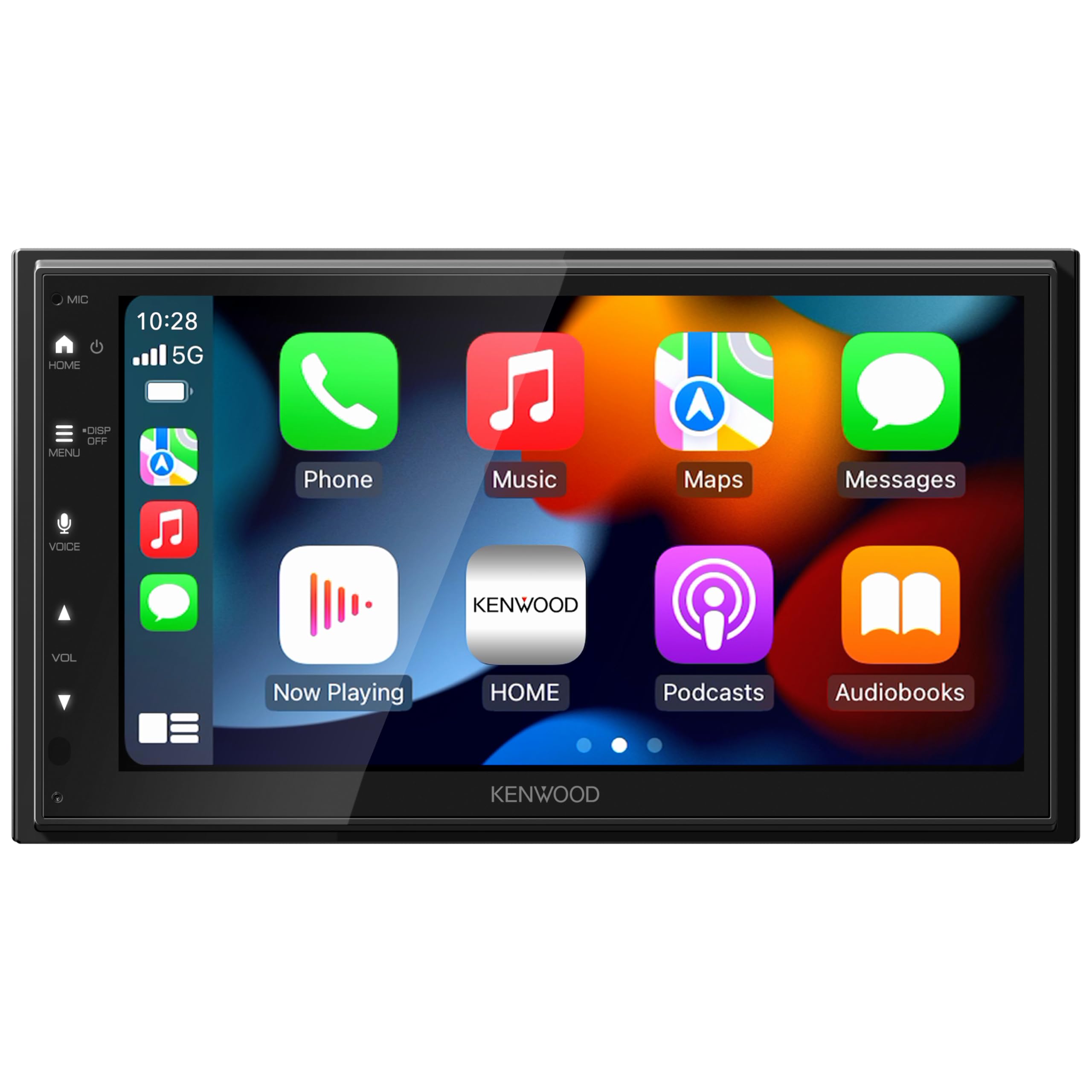 KENWOOD DMX400S 6.8" Capacitive Touchscreen Digital Multimedia Receiver - Wired Apple CarPlay, Android Auto, Built in Bluetooth, Double DIN, Rear Camera Input, 13-Band EQ ASIN B0DNGG44Q7 high ticket Amazon original image 1
