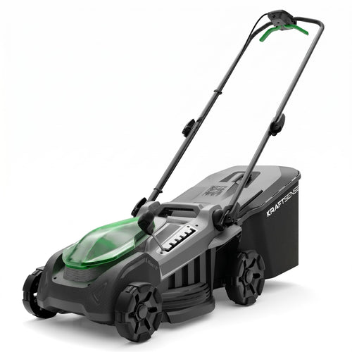 16" Electric Lawn Mower, 40V Cordless Lawn Mower with 2x5.0Ah Batteries & Charger, Brushless Motor, 2-in-1 Mulching & Bagging, 6-Position Height Adjustment, for Small to Medium Yards ASIN B0GSZP536F high ticket Amazon original image 1