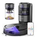 Robot Vacuum and Mop, Upgraded Bagless Robot Vacuum Cleaner with Self-Emptying, 6000Pa Robotic Vacuum with LiDAR Navigation, Smart Mapping, Schedule, App/Alexa Control for Carpet/Pet Hair, Q20 Ultra ASIN B0GWCTSB2D high ticket Amazon original image 1