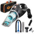 THISWORX Car Vacuum Cleaner - Portable, High Power, Handheld Vacuums w/ 3 Attachments, 16 Ft Cord & Bag - 12v, Auto Accessories Kit for Interior Detailing - Black ASIN B06ZY896ZM Amazon original image 1