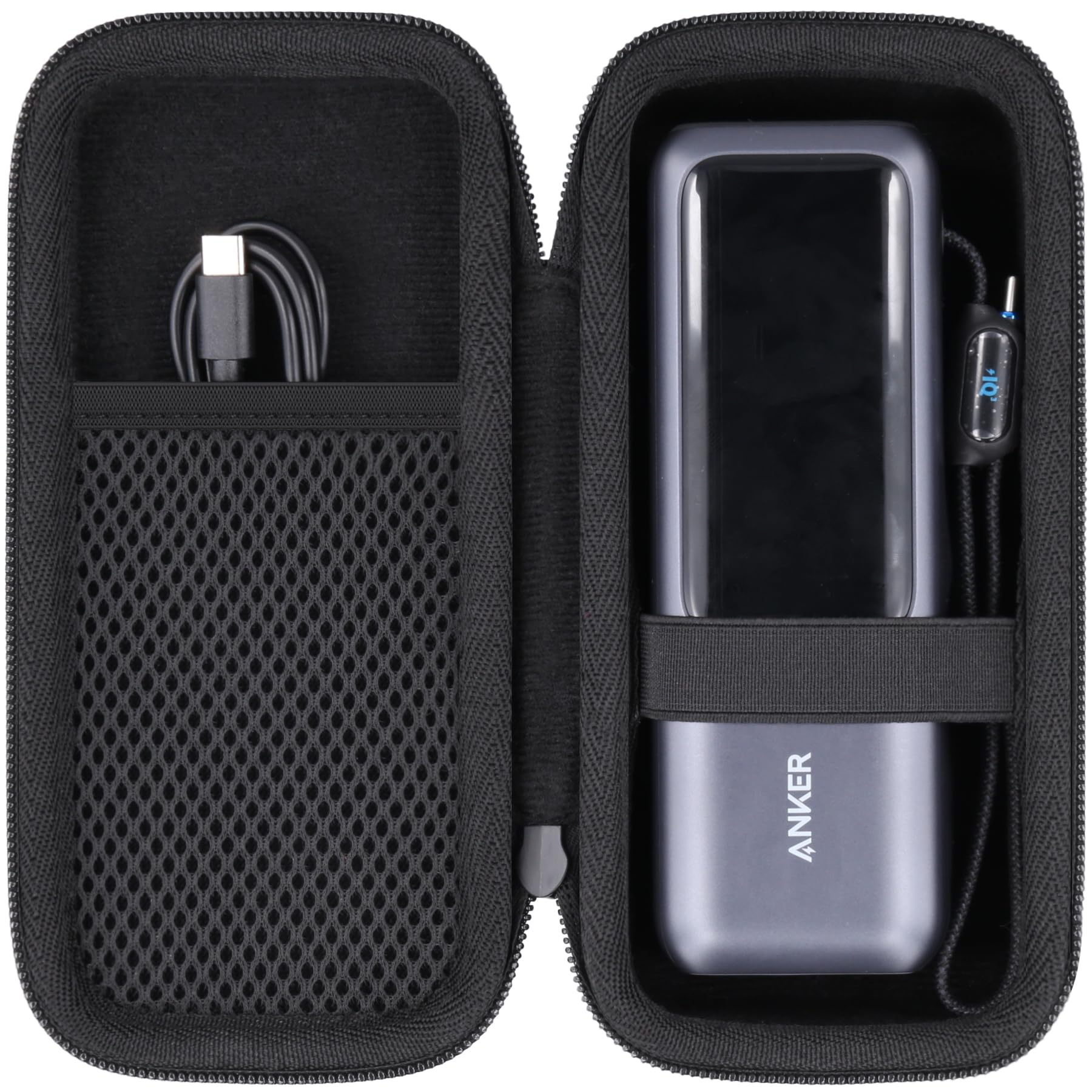 co2CREA for Anker 25,000mAh Laptop Power Bank, Hard Travel Case Compatible with Anker Zolo A1695 Power Bank 25K 165W, Case Only (Black Case) ASIN B0DNJSXNG5 Amazon original image 1