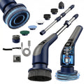 LIVINGPRO Electric Spin Scrubber for Bathroom Cleaning, Cordless Power Scrubber with 70W Dual Speed Motor, LCD Display, IPX7 Waterproof, Adjustable Handle, 7 Brush Heads for Tub Tile Shower Kitchen ASIN B0G4NS41NK Amazon original image 1