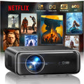 [Built-in Apps/4K Support] Smart Outdoor Projector with WiFi and Bluetooth, Movie Projector, DoIby Audio with Dual Speaker, Auto Focus w/ YouTube&PrimeVideo Proyector, Upgrad P62 Pro ASIN B0FFGBL72C high ticket Amazon original image 1